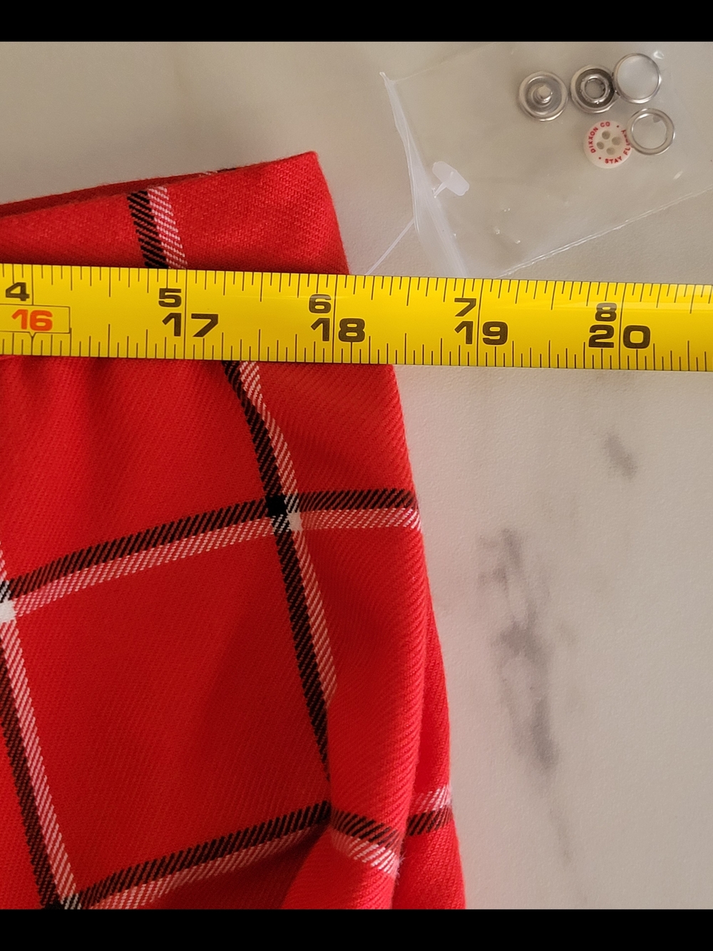 Dixxon Daytona Red Checkered Skater Skirt 2X (Rare Ltd Ed) - Picture 9 of 10